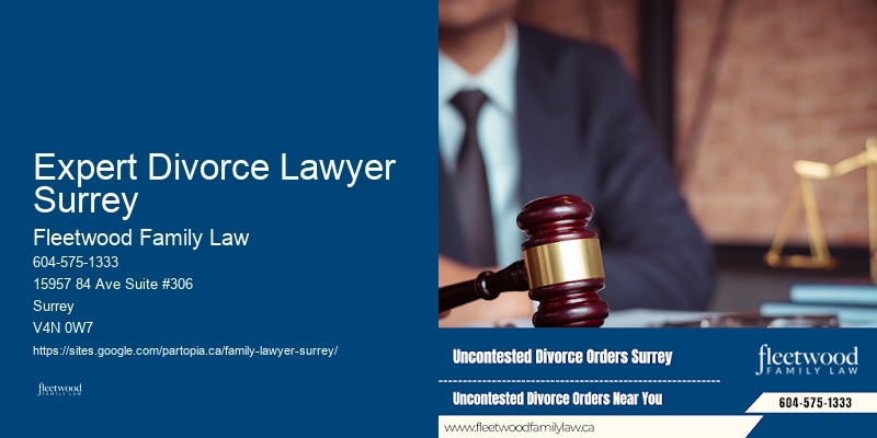 Expert Divorce Lawyer Surrey