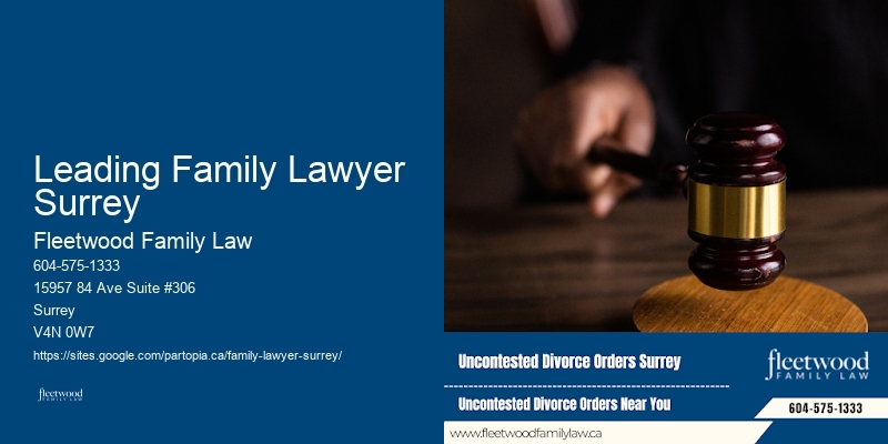 Leading Family Lawyer Surrey