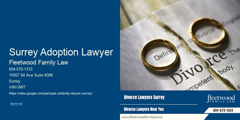 Low-Cost Family Law Attorney Surrey Adoption Lawyer