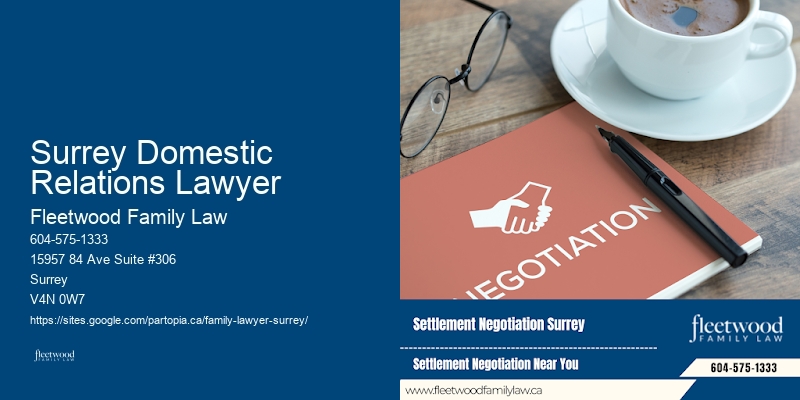 Surrey Domestic Relations Lawyer