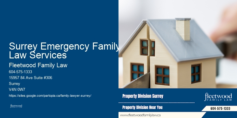 Responsive Family Lawyer Surrey Emergency Family Law Services