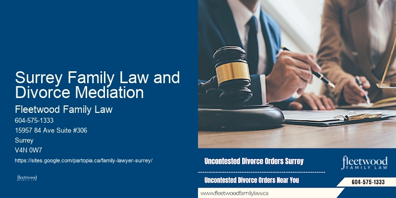 Surrey Family Law and Divorce Mediation Family Law Consultation