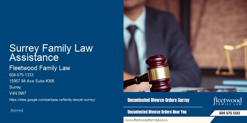 Surrey Family Law Assistance