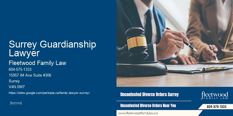 Best Family Law Firm Surrey Guardianship Lawyer