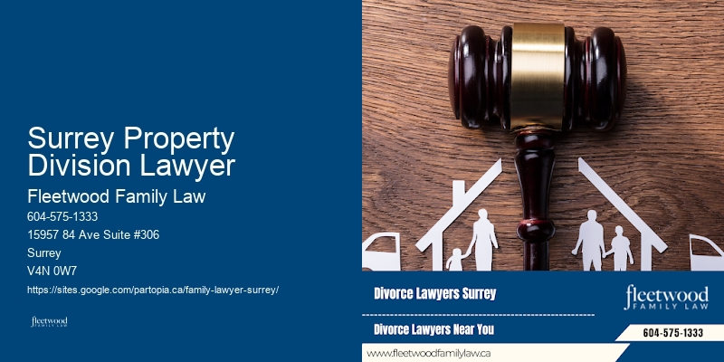 Surrey Property Division Lawyer