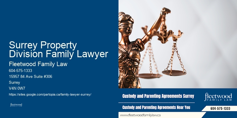 Family Lawyer South Surrey Property Division Family Lawyer