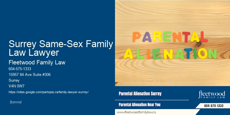 Collaborative Family Lawyer Surrey Same-Sex Family Law Lawyer