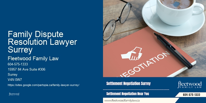 Family Dispute Resolution Lawyer Surrey