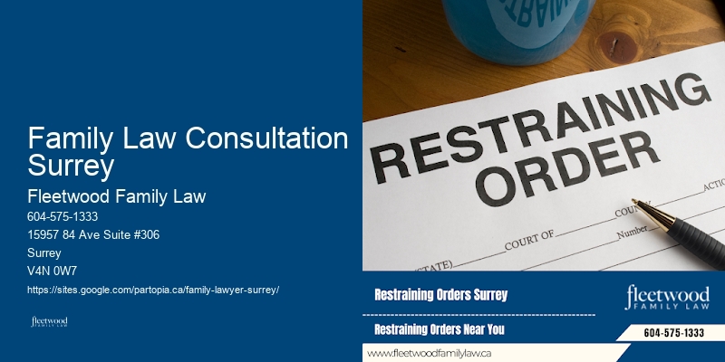 Family Law Consultation Surrey'S Premier Family Law Representation