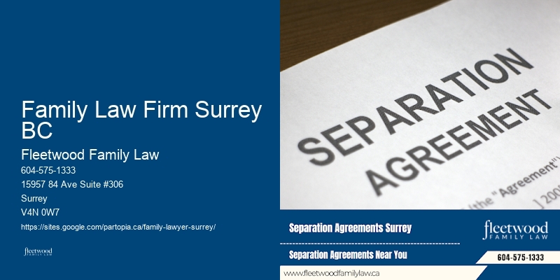 Family Law Firm Surrey BC