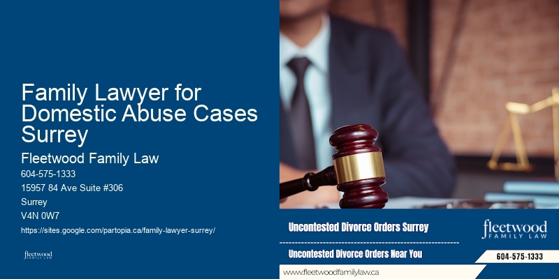 Family Lawyer for Domestic Abuse Cases Surrey
