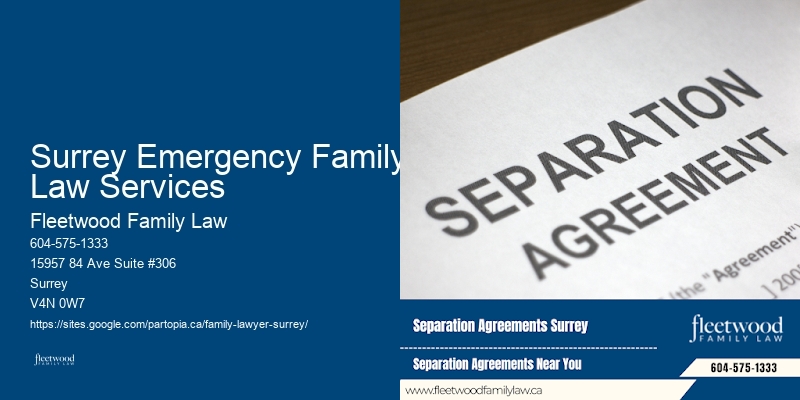 Surrey Emergency Family Law Services