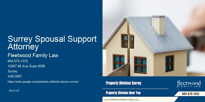 Family Custody Lawyer Surrey Spousal Support Attorney