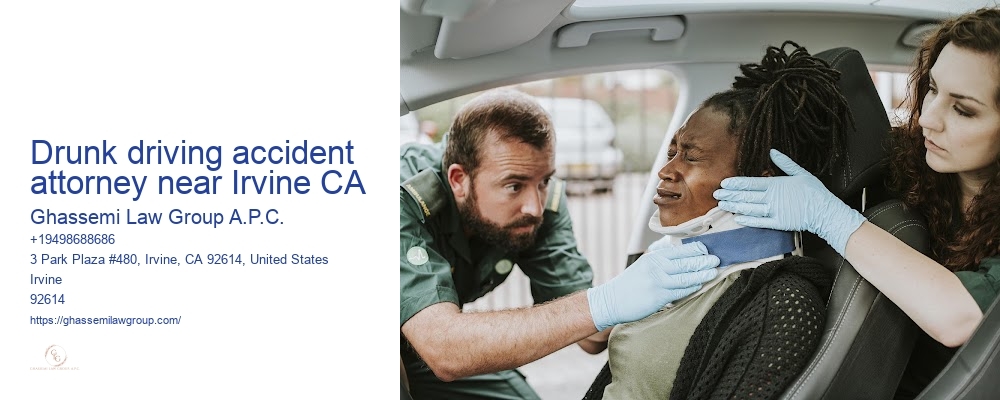 Drunk driving accident attorney near Irvine CA