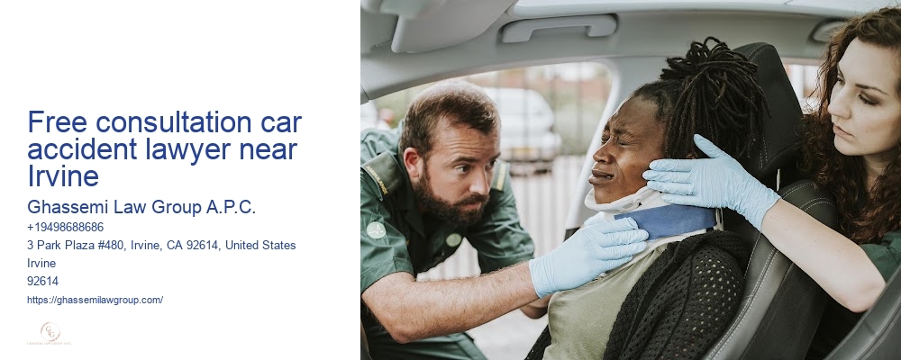 Free consultation car accident lawyer near Irvine