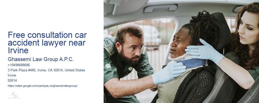 Free consultation car accident lawyer near Irvine
