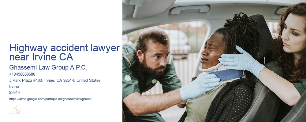 Highway accident lawyer near Irvine CA