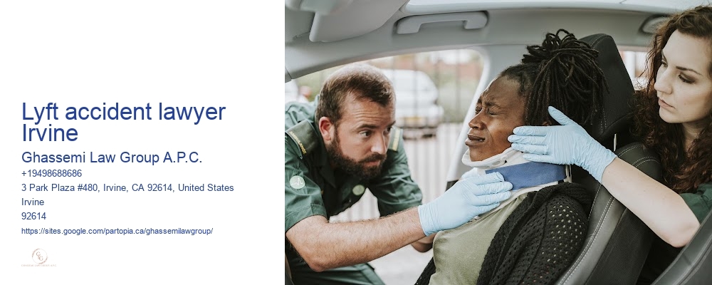 Lyft accident lawyer Irvine