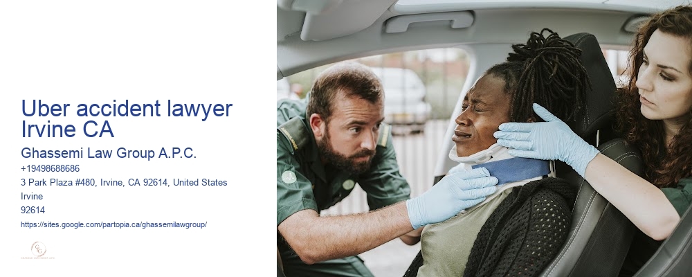 Uber accident lawyer Irvine CA