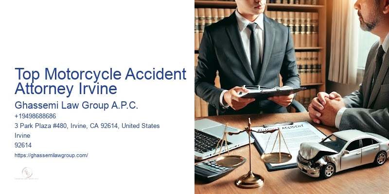 Top Motorcycle Accident Attorney Irvine