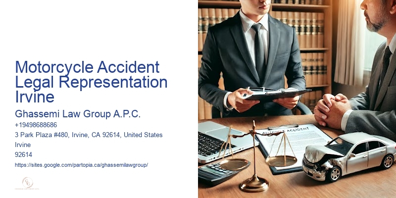 Motorcycle Accident Legal Representation Irvine