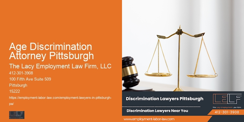 Workplace Legal Help Age Discrimination Attorney Pittsburgh Pa