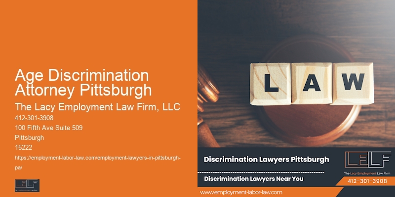 Local Employee Rights Lawyer Age Discrimination Attorney Pittsburgh