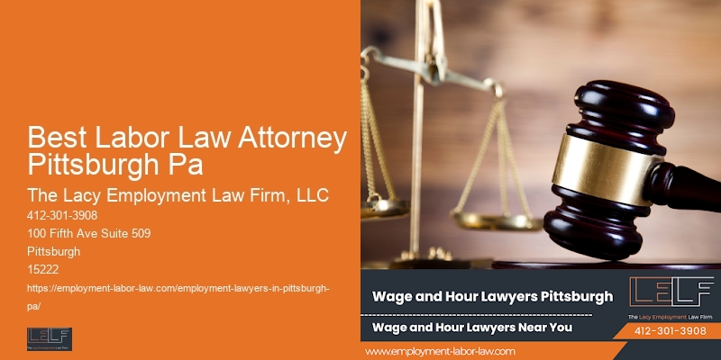 Best Labor Law Attorney Pittsburgh Pa Employee Legal Resources