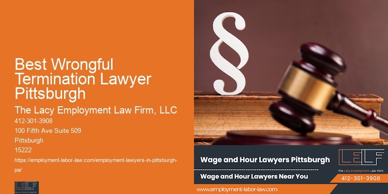 Best Wrongful Termination Lawyer Pittsburgh