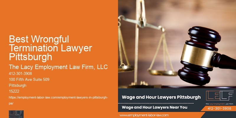 Harassment Legal Help Best Wrongful Termination Lawyer Pittsburgh