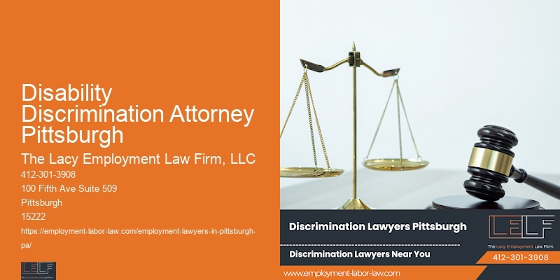 Labor Attorney Near Oakland Disability Discrimination Attorney Pittsburgh
