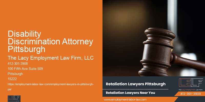 Disability Discrimination Attorney Pittsburgh Employee Rights Protection