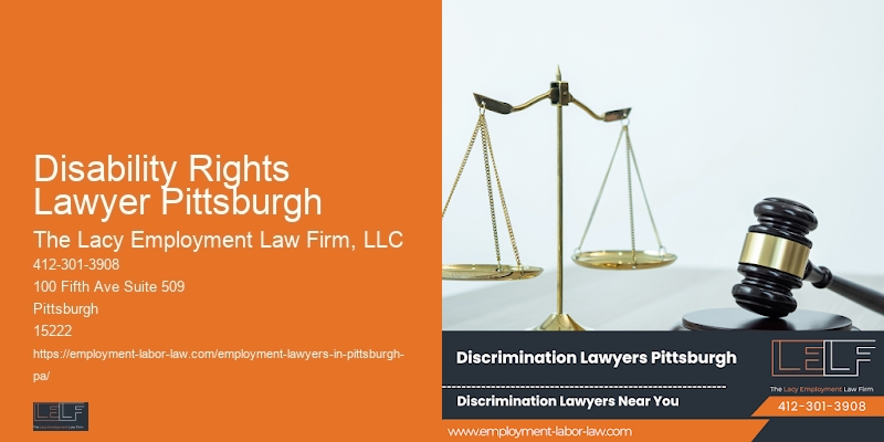Trusted Employment Law Firm Disability Rights Lawyer Pittsburgh