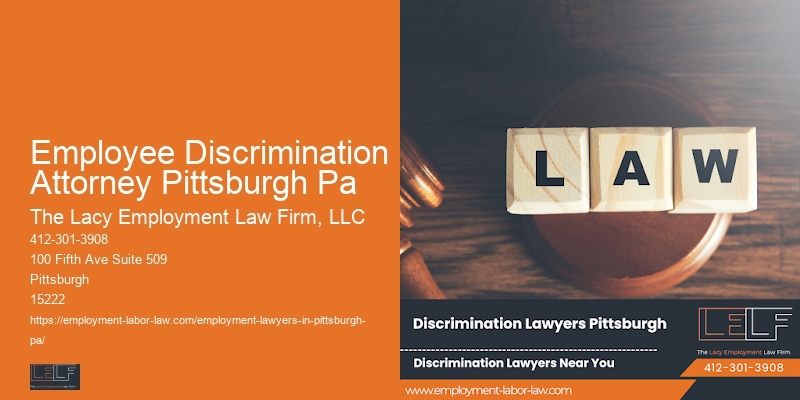 Employee Lawsuit Attorney Employee Discrimination Attorney Pittsburgh Pa