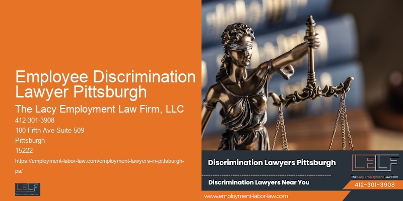 Employee Discrimination Lawyer Pittsburgh Workplace Harassment Advice