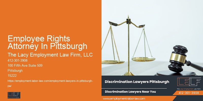 Employee Rights Attorney In Pittsburgh Workplace Lawsuit Services