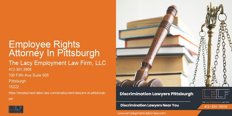 Experienced Discrimination Lawyer Near Me Employee Rights Attorney In Pittsburgh
