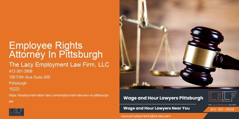 Affordable Wrongful Termination Attorney Employee Rights Attorney In Pittsburgh