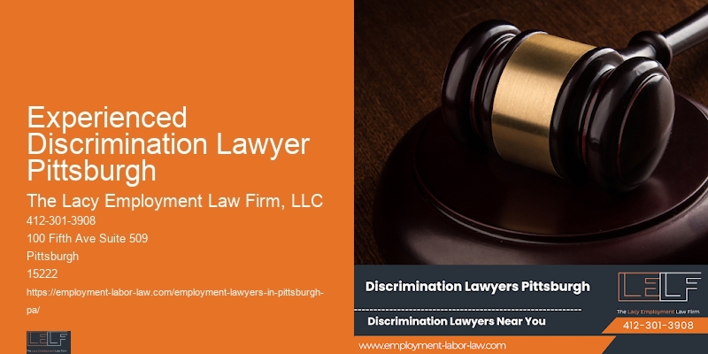 Experienced Discrimination Lawyer Pittsburgh