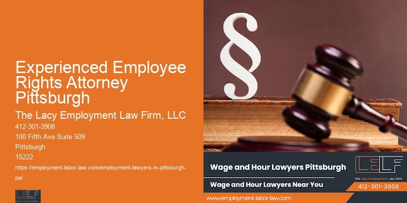 Experienced Employee Rights Attorney Pittsburgh