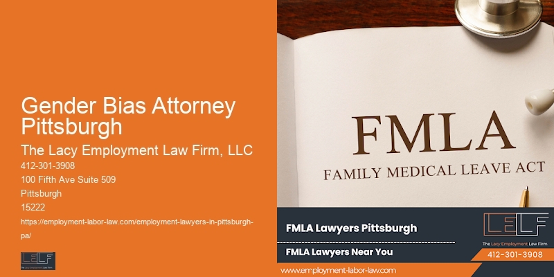 Gender Bias Attorney Pittsburgh Wrongful Dismissal Attorney