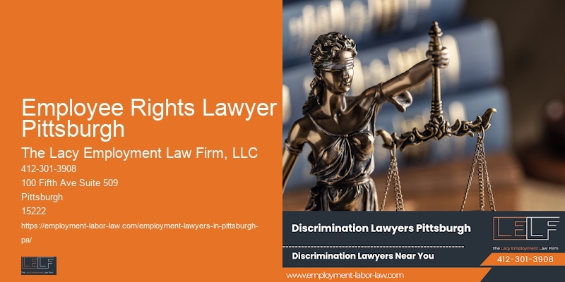 Wrongful Termination Claims Employee Rights Lawyer Pittsburgh
