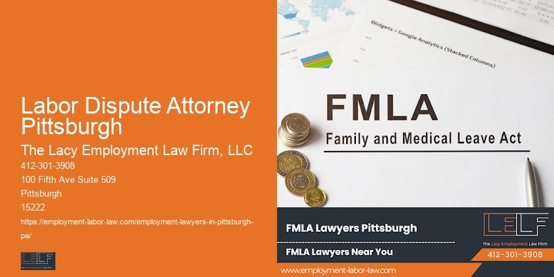 Experienced Wrongful Termination Attorney Labor Dispute Attorney Pittsburgh