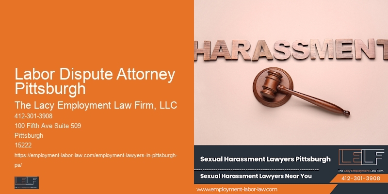 Legal Help For Employee Rights Labor Dispute Attorney Pittsburgh