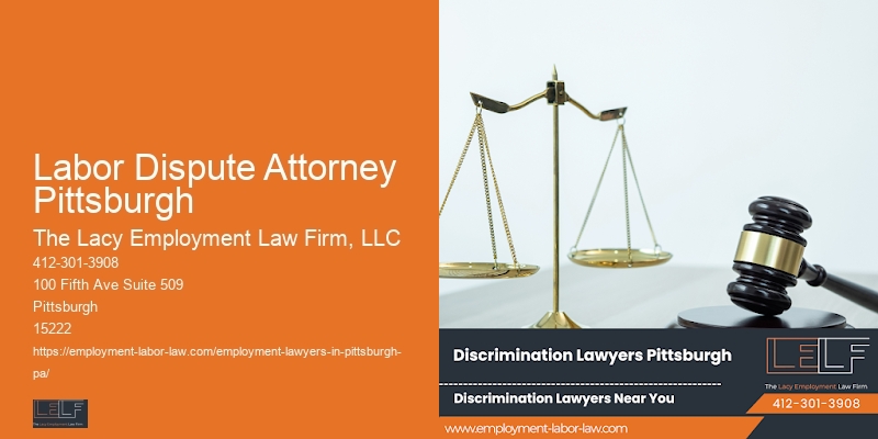 Labor Attorney Consultation Labor Dispute Attorney Pittsburgh