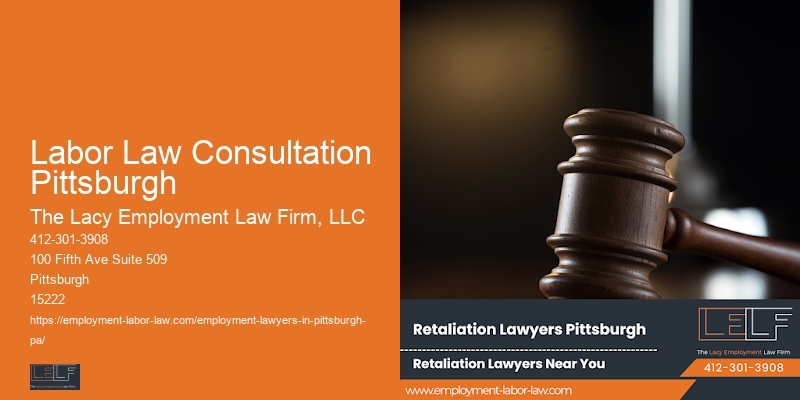 Employee Protection Legal Consultation Labor Law Consultation Pittsburgh