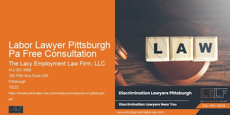 Workplace Discrimination Law Firm Labor Lawyer Pittsburgh Pa Free Consultation