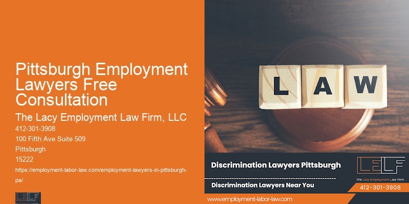 Labor Law Attorney Services Pittsburgh Employment Lawyers Free Consultation