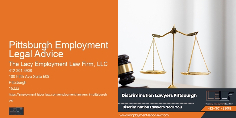 Experienced Discrimination Lawyer Pittsburgh Employment Legal Advice