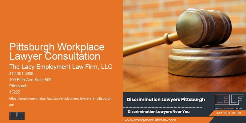 Employee Rights Lawyer For Discrimination Pittsburgh Workplace Lawyer Consultation